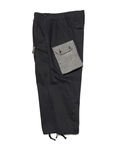 SOPHNET.（ソフネット）の「CARGO PANTS / Kvadrat Sisu（カーゴパンツ・メンズ・ネイビー/ブラック・1/4/3/2）」の2枚目の写真