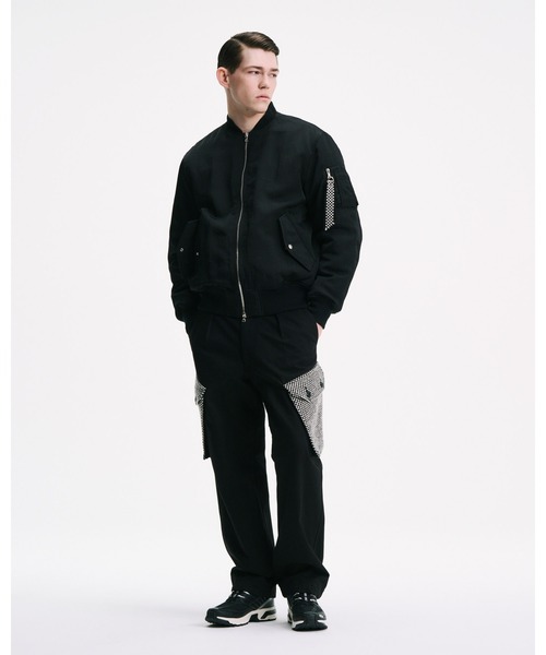 SOPHNET.（ソフネット）の「CARGO PANTS / Kvadrat Sisu（カーゴパンツ・メンズ・ネイビー/ブラック・1/4/3/2）」の4枚目の写真