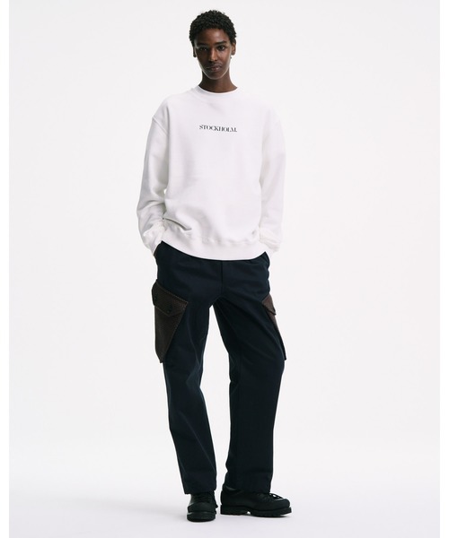 SOPHNET.（ソフネット）の「CARGO PANTS / Kvadrat Sisu（カーゴパンツ・メンズ・ネイビー/ブラック・1/4/3/2）」の6枚目の写真
