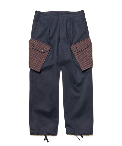 SOPHNET.（ソフネット）の「CARGO PANTS / Kvadrat Sisu（カーゴパンツ・メンズ・ネイビー/ブラック・1/4/3/2）」の11枚目の写真