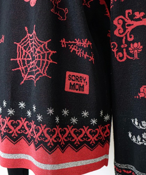 rurumu:（ルルムウ）の「rurumu:/ルルムウ/tattoo motif highneck sweater(medium)（ニット/セーター・レディース・ベージュ/グレー/ブラック・FREE）」の10枚目の写真