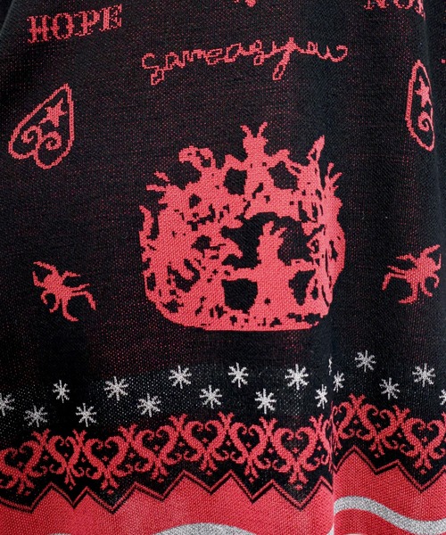 rurumu:（ルルムウ）の「rurumu:/ルルムウ/tattoo motif highneck sweater(medium)（ニット/セーター・レディース・ベージュ/グレー/ブラック・FREE）」の11枚目の写真