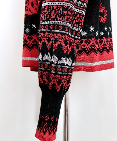 rurumu:（ルルムウ）の「rurumu:/ルルムウ/tattoo motif highneck sweater(medium)（ニット/セーター・レディース・ベージュ/グレー/ブラック・FREE）」の16枚目の写真