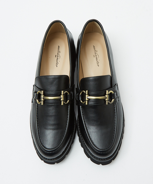 Au BANNISTER(オゥバニスター)の「【販売店舗限定】ボリュームローファー(ローファー・レディース・ブラック系その他2/ブラック系その他・35/37/38/39/40/36)」の4枚目の写真