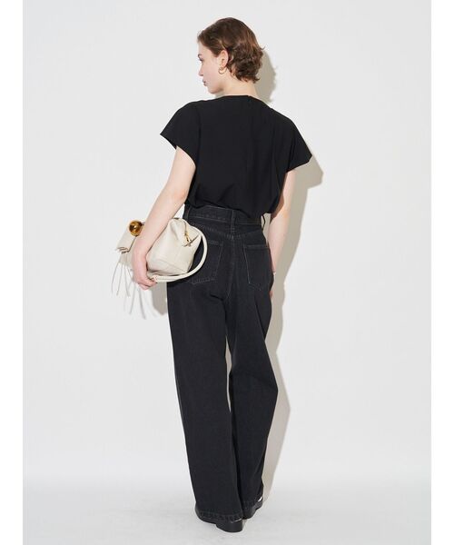 ELENDEEK（エレンディーク）の「アシメドレープブラウス（シャツ/ブラウス・レディース・イエロー/カーキ/ブラック・FREE）」の13枚目の写真