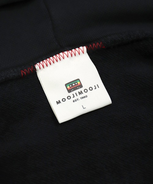 DOMINGO SELECT（ドミンゴセレクト）の「[MOOJI MOOJI] OVERSIZE Z/UP HOODIE / オーバーサイズ ジップフーディー（パーカー・メンズ・ブラウン/ブラック・L/M）」の4枚目の写真