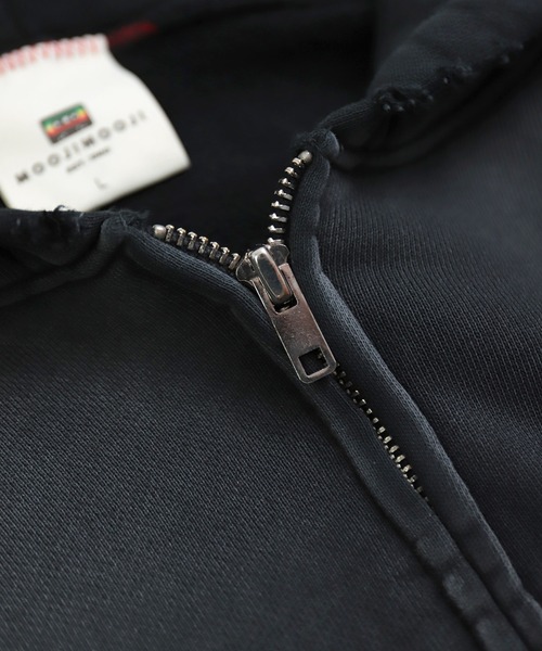 MOOJI MOOJI] OVERSIZE Z/UP HOODIE / オーバーサイズ ジップ