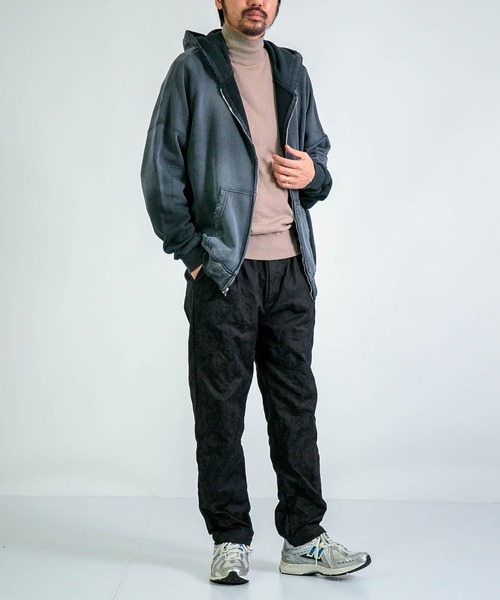 MOOJI MOOJI] OVERSIZE Z/UP HOODIE / オーバーサイズ ジップ