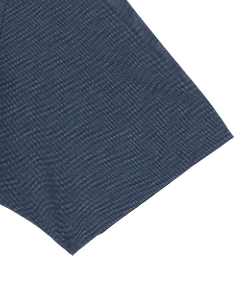 TOKYO SHIRTS(トウキョウシャツ)の「ビズポロ ホリゾンタルワイド コットン 半袖ポロシャツ(ポロシャツ・メンズ・ネイビー・LL/M/L/XL/S)」の3枚目の写真