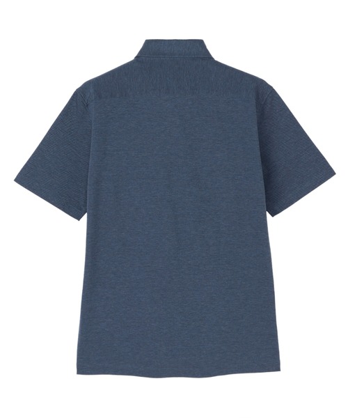 TOKYO SHIRTS(トウキョウシャツ)の「ビズポロ ホリゾンタルワイド コットン 半袖ポロシャツ(ポロシャツ・メンズ・ネイビー・LL/M/L/XL/S)」の4枚目の写真