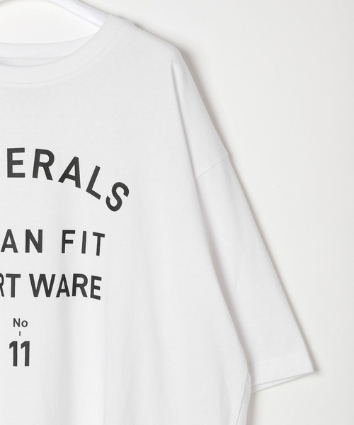 NUMERALS(ヌメラルズ)の「【NUMERALS】カレッジプリントTEE(Tシャツ/カットソー・メンズ・オフホワイト/グリーン/ブラック・LARGE/MEDIUM)」の14枚目の写真