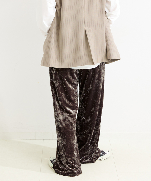 B.C STOCK（ベーセーストック）の「手洗い可 / ベロアパンツ（その他