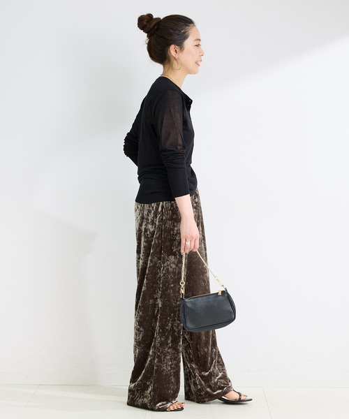 手洗い可 / ベロアパンツ（その他パンツ）｜B.C STOCK（ベーセー