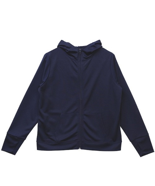 【未使用品】プライオリティ コットンメッシュZIPパーカー　黒　ゆったり羽織り Hatsunex “MITERU” Zip upパーカー（モノクロブラック） | HATSUN