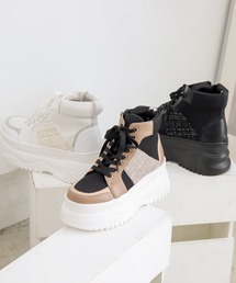 byあしながおじさん | 軽量│厚底ハイカットスニーカー 8490091-2504(スニーカー)