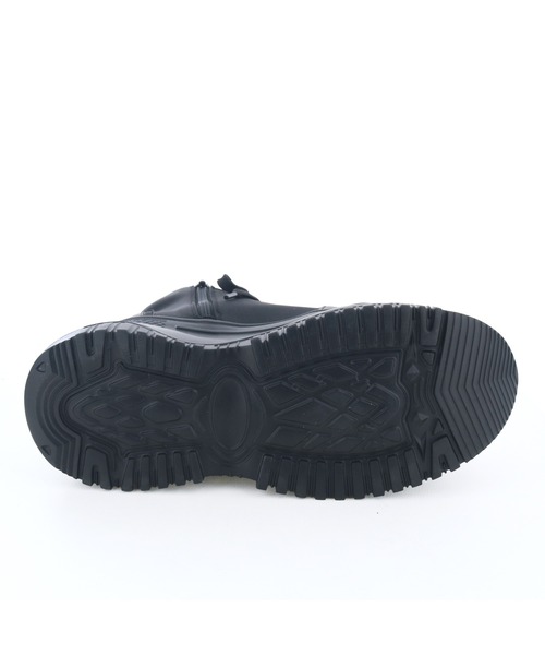 byあしながおじさん（バイアシナガオジサン）の「軽量│厚底ハイカットスニーカー　8490091-2504（スニーカー・レディース・ベージュ系その他/オフホワイト/ブラック×ブラック・24.5cm/24cm/23.5cm/23cm/22.5cm）」の13枚目の写真