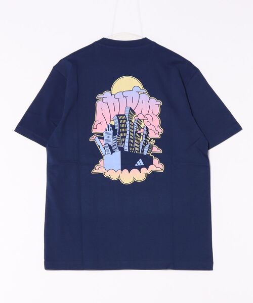 セール】adidas/アディダス 半袖Tシャツ バックプリント JVH74（T