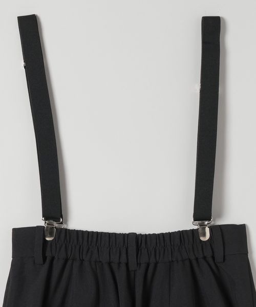 JEANASIS（ジーナシス）の「サスツキワイドパンツ/583255（スラックス・レディース・ブラウン系その他/ブラック・FREE）」の6枚目の写真