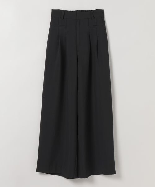 JEANASIS（ジーナシス）の「サスツキワイドパンツ/583255（スラックス・レディース・ブラウン系その他/ブラック・FREE）」の8枚目の写真