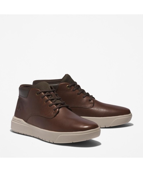 Timberland(ティンバーランド)の「セネカ ベイ レザー スニーカー メンズ(スニーカー・メンズ・クリアブラウン・25.0cm/25.5cm/26.0cm/26.5cm/27.0cm/27.5cm/28.0cm/28.5cm/29.0cm/30.0cm)」の4枚目の写真