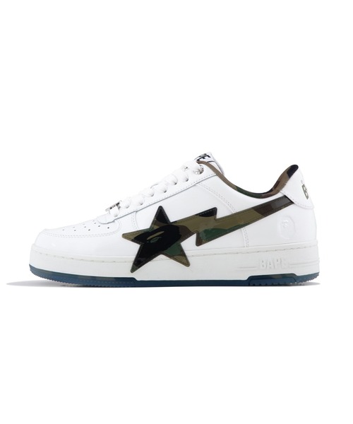 A BATHING APE(アベイシングエイプ)の「BAPE STA OS #2(スニーカー・メンズ・ホワイト/ブラック・9.5/9/8/8.5/13/10/11/12/7)」の3枚目の写真