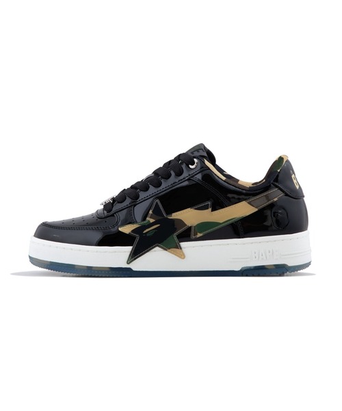 A BATHING APE(アベイシングエイプ)の「BAPE STA OS #2(スニーカー・メンズ・ホワイト/ブラック・9.5/9/8/8.5/13/10/11/12/7)」の5枚目の写真