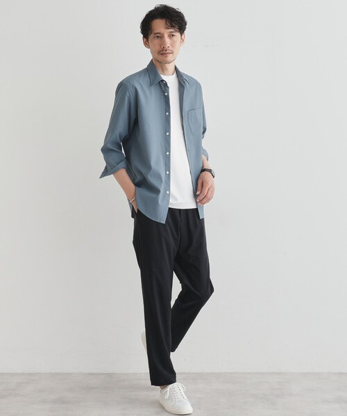 TAKEO KIKUCHI(タケオキクチ)の「【COOL CITY WEAR】エアートール パンツ /接触冷感・通気性(スラックス・メンズ・ブラック/カーキ/ブラウン系その他・02/03/04)」の15枚目の写真