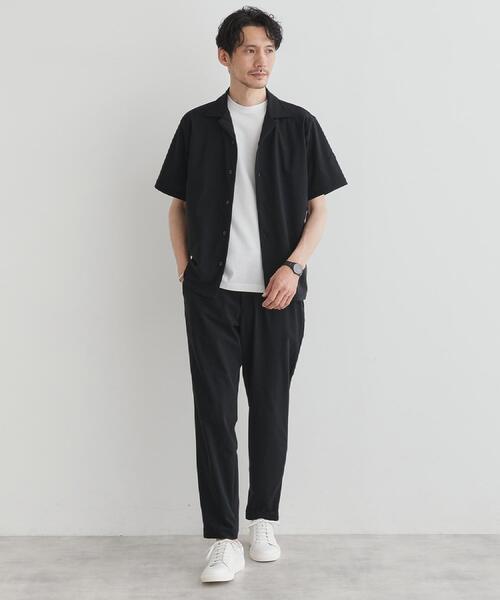 TAKEO KIKUCHI(タケオキクチ)の「【COOL CITY WEAR】エアートール パンツ /接触冷感・通気性(スラックス・メンズ・ブラック/カーキ/ブラウン系その他・02/03/04)」の16枚目の写真