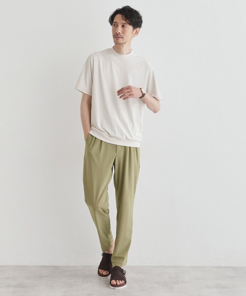 TAKEO KIKUCHI(タケオキクチ)の「【COOL CITY WEAR】エアートール パンツ /接触冷感・通気性(スラックス・メンズ・ブラック/カーキ/ブラウン系その他・02/03/04)」の20枚目の写真