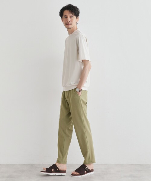 TAKEO KIKUCHI(タケオキクチ)の「【COOL CITY WEAR】エアートール パンツ /接触冷感・通気性(スラックス・メンズ・ブラック/カーキ/ブラウン系その他・02/03/04)」の21枚目の写真