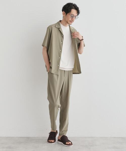 TAKEO KIKUCHI(タケオキクチ)の「【COOL CITY WEAR】エアートール パンツ /接触冷感・通気性(スラックス・メンズ・ブラック/カーキ/ブラウン系その他・02/03/04)」の22枚目の写真