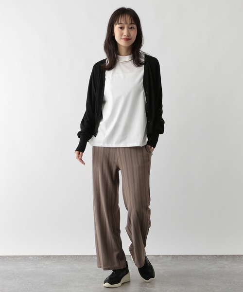 FOUND GOOD（ファウンドグッド）の「タキノウハイネックT5S（Tシャツ/カットソー・レディース・レッド系8/グレー系8/ホワイト系5/グレー系/イエロー系2/ブラック・M/S/L）」の7枚目の写真