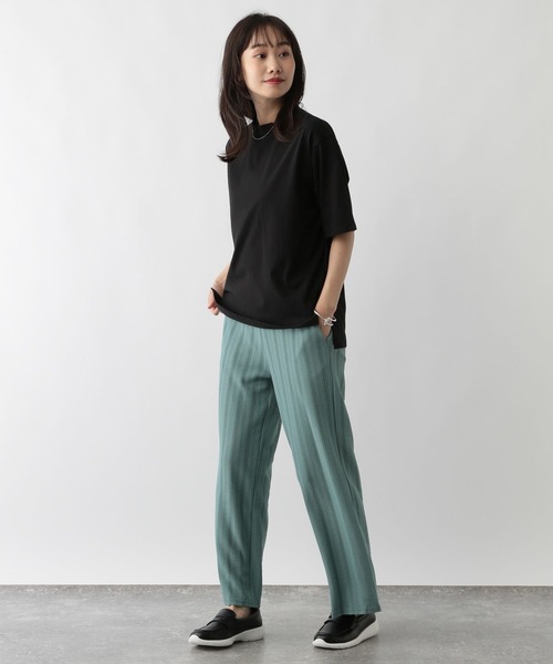 FOUND GOOD（ファウンドグッド）の「タキノウハイネックT5S（Tシャツ/カットソー・レディース・レッド系8/グレー系8/ホワイト系5/グレー系/イエロー系2/ブラック・M/S/L）」の12枚目の写真