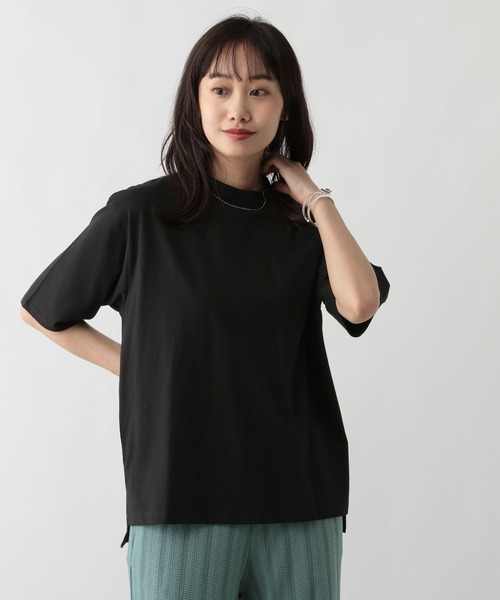 FOUND GOOD（ファウンドグッド）の「タキノウハイネックT5S（Tシャツ/カットソー・レディース・レッド系8/グレー系8/ホワイト系5/グレー系/イエロー系2/ブラック・M/S/L）」の13枚目の写真