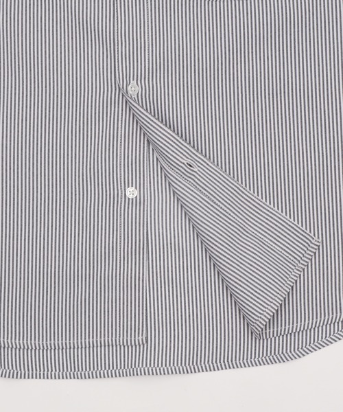 WEGO（ウィゴー）の「WEGO/オックスフォードワッペンシャツ（シャツ/ブラウス・メンズ・ブルー系その他4/ブラック系その他4・MEDIUM/LARGE）」の22枚目の写真