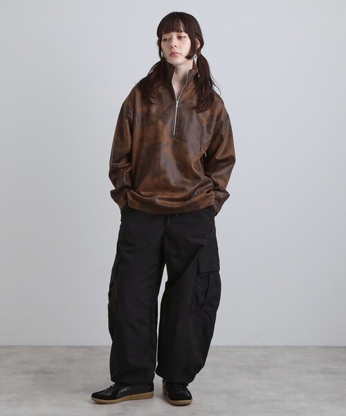 tk.TAKEO KIKUCHI(ティーケータケオキクチ)の「バギーバレルカーゴパンツ(その他パンツ・メンズ・チャコールグレー/ブラック/ブラウン系その他・02/01/03)」の17枚目の写真