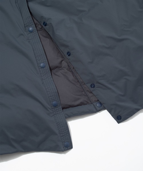 NANGA(ナンガ)の「F/CE. FT NEW COLLARLESS LONG COAT / エフシーイー エフライト ニューカラーレスダウンコート(ダウンジャケット/コート・レディース・ネイビー/ブラック/アイボリー・SMALL/MEDIUM)」の20枚目の写真