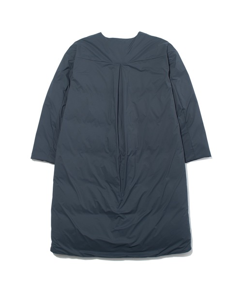 NANGA(ナンガ)の「F/CE. FT NEW COLLARLESS LONG COAT / エフシーイー エフライト ニューカラーレスダウンコート(ダウンジャケット/コート・レディース・ネイビー/ブラック/アイボリー・SMALL/MEDIUM)」の5枚目の写真