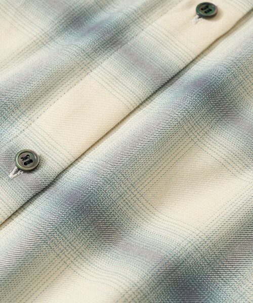 RIVE DROITE（リヴドロワ）の「【抜け感◎】オンブレーチェックシャツ（シャツ/ブラウス・レディース・ライトベージュ/ネイビー・FREE）」の20枚目の写真