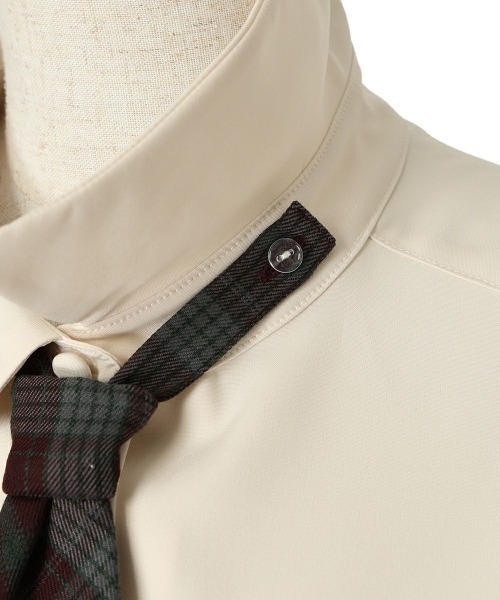 F i.n.t（フィント）の「タータンチェックネクタイ付きシャツ（Tシャツ/カットソー・レディース・アイボリー/グレー・FREE）」の14枚目の写真