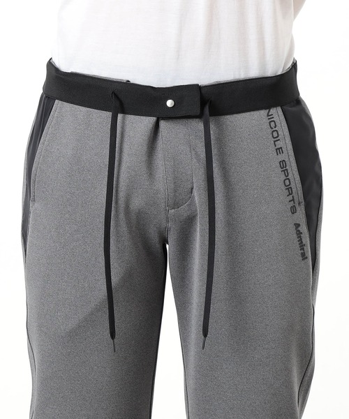 NICOLE CLUB FOR MEN（ニコルクラブフォーメン）の「【NICOLE SPORTS】Admiral別注3Dテックパンツ（その他パンツ・メンズ・ブラック×ブラック/グレー系・MEDIUM/LARGE/X-LARGE）」の8枚目の写真