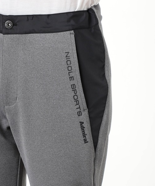 NICOLE CLUB FOR MEN（ニコルクラブフォーメン）の「【NICOLE SPORTS】Admiral別注3Dテックパンツ（その他パンツ・メンズ・ブラック×ブラック/グレー系・MEDIUM/LARGE/X-LARGE）」の11枚目の写真