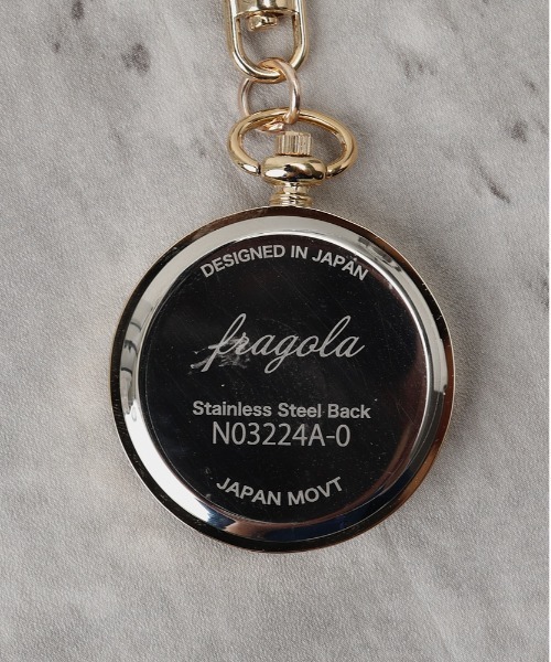 BACKYARD FAMILY(バックヤードファミリー)の「fragola ムーンデイトチャームウォッチ(アナログ腕時計・レディース・ゴールド/シルバー・FREE)」の10枚目の写真