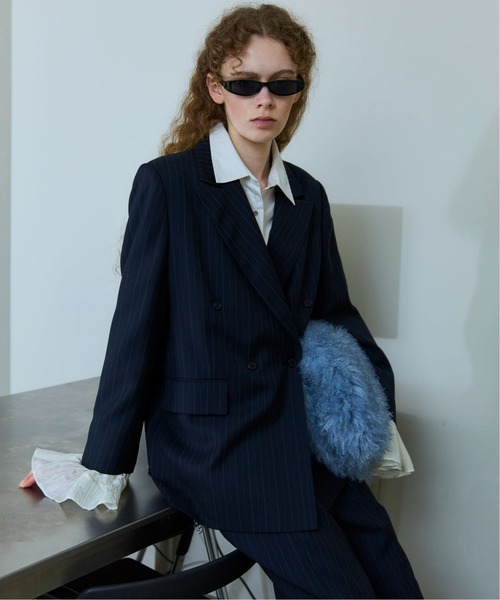 Ruffle Sleeves Jacket/フリルスリーブジャケット□セットアップ