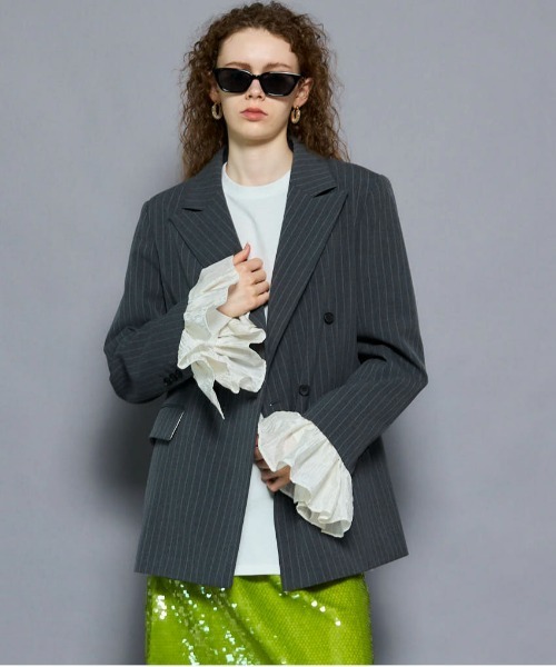 MAISON SPECIAL（メゾンスペシャル）の「Ruffle Sleeves Jacket/フリル