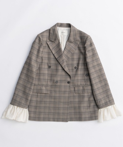 Ruffle Sleeves Jacket/フリルスリーブジャケット□セットアップ対応