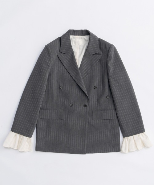 Ruffle Sleeves Jacket/フリルスリーブジャケット□セットアップ対応