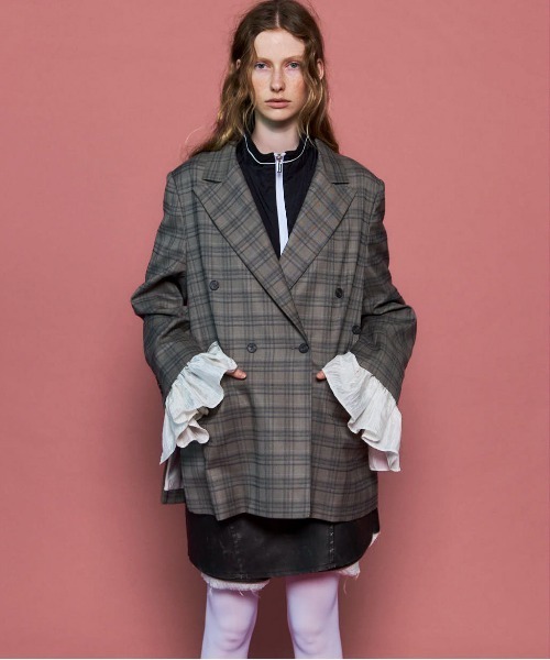 Ruffle Sleeves Jacket/フリルスリーブジャケット□セットアップ対応