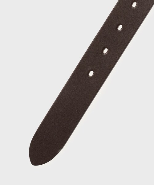 TAKEO KIKUCHI(タケオキクチ)の「ベーシック ドレスベルト(ベルト・メンズ・ブラック/ブラック系1/ダークブラウン・00)」の5枚目の写真