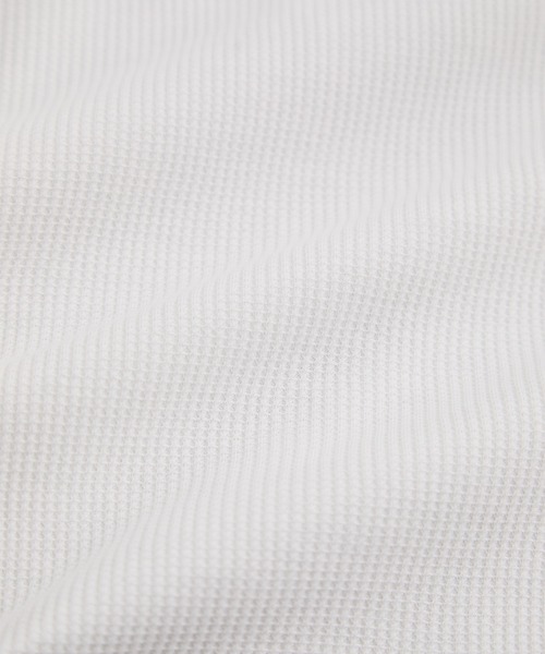 Healthknit(ヘルスニット)の「【Healthknit/ヘルスニット】Basic Waffle Hem Round Crewneck L/S(Tシャツ/カットソー・レディース・ブラック系その他3/カーキ/オフホワイト/ブラック・FREE)」の21枚目の写真